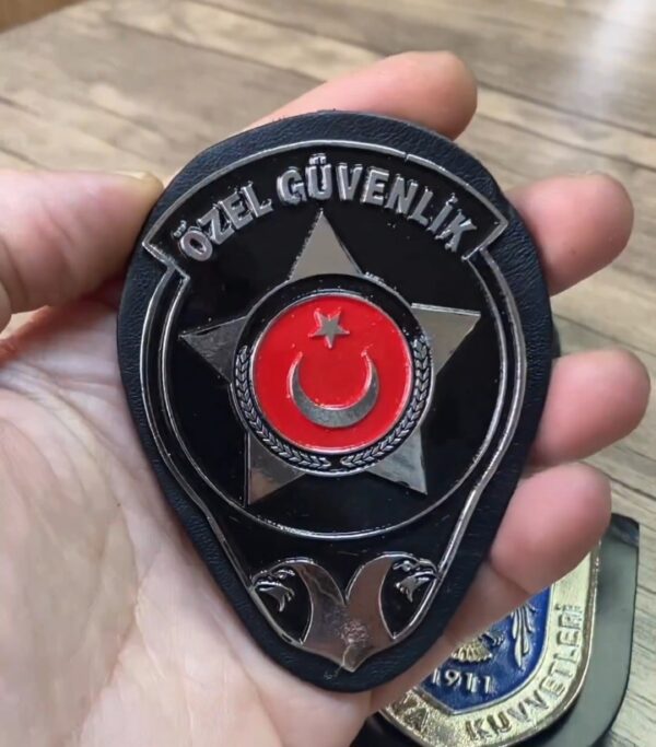 ÖZEL GÜVENLİK KEMER ROZETİ 2